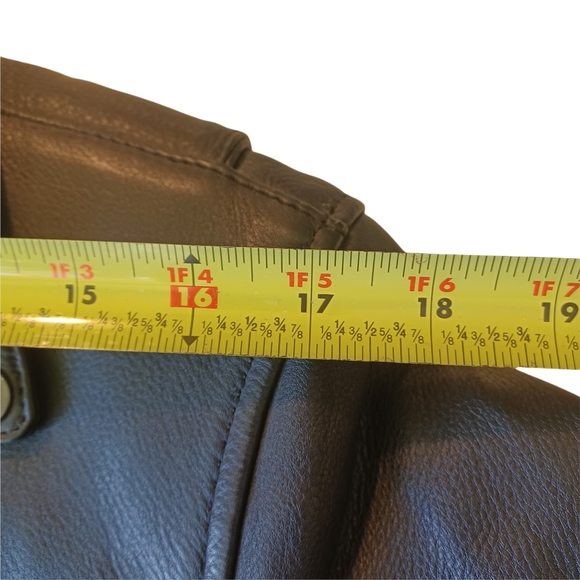 FIRST CLASSICS 100% Leather Traditional Gear Jacket Lined Women's Med - Picture 14 of 16